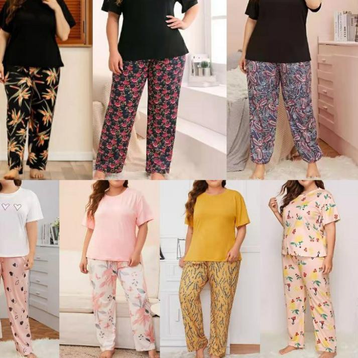 Cp Pajamas For Women Imported super jumbo Spandex | Shopee Malaysia