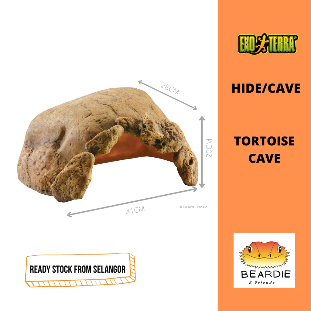 Exo Terra Tortoise Cave Hide Reptile (pt2922) 