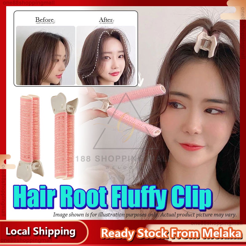 1Pcs Hair Root Fluffy Clip Air Bangs Curler Self-adhesive Curling Hair Lazy Curling Tube Hair Styling Tool Hair Curler