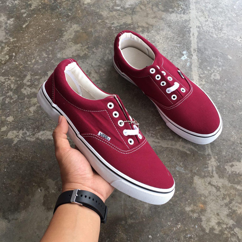 vans authentic maroon