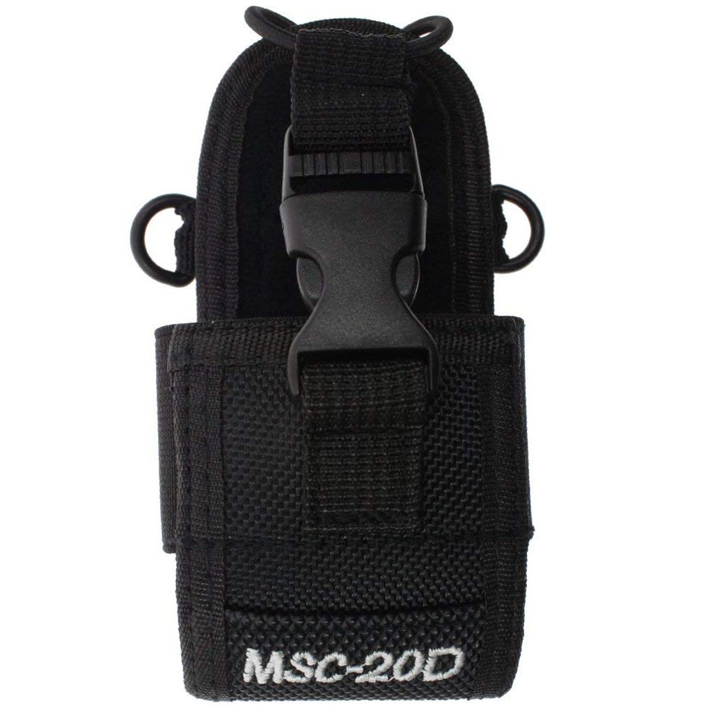 Accessory Portable Nylon Walkie Talkie Holder Pouch Bag Two Way Case Adajustable Shoulder Strap - Image 2