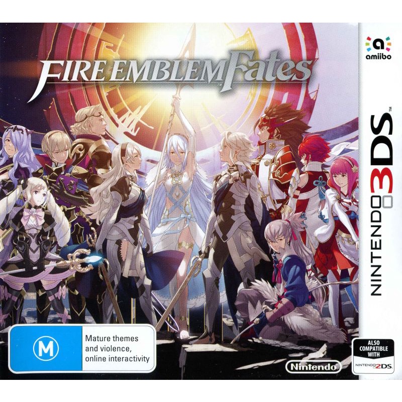 Nintendo 3ds Cia Game Fire Emblem Fates Special Edition Usa Shopee Malaysia