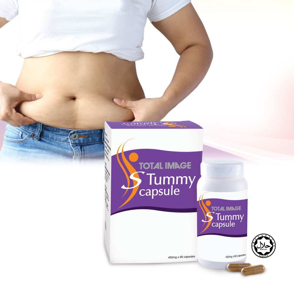 Total Image S Tummy 60 Capsules Slimming Lose Weight Halal Supplement Shopee Malaysia