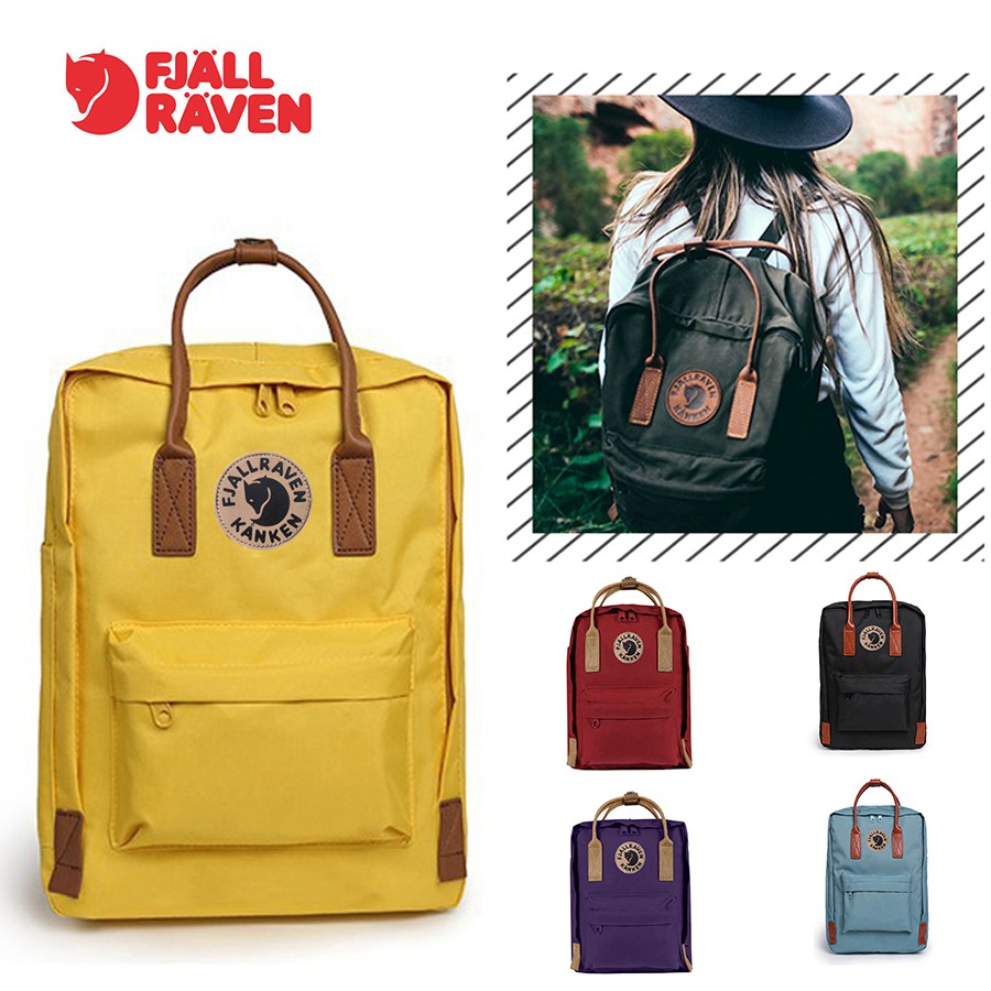 fjallraven backpack leather