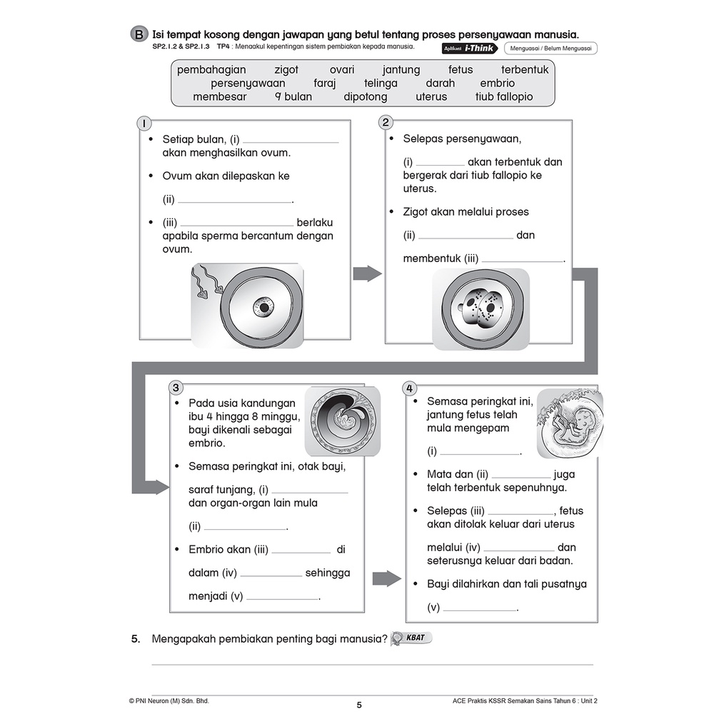 Buy (SILIBUS 2022) ACE Praktis KSSR Semakan Sains Tahun 6  SeeTracker