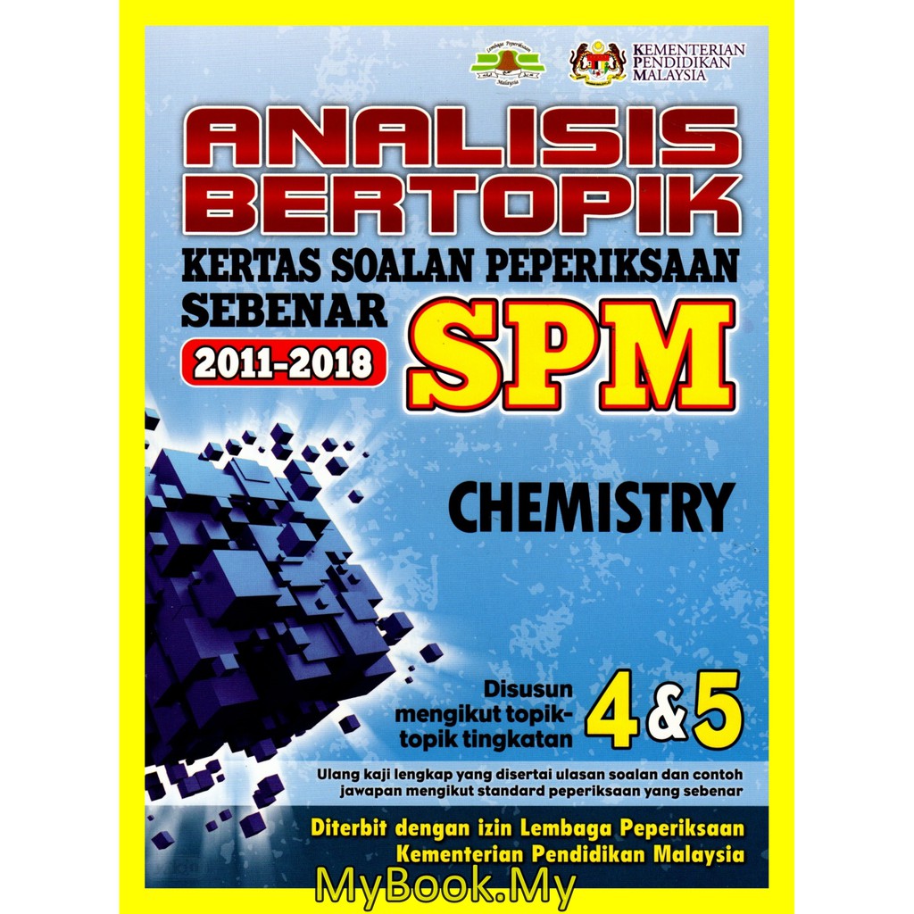 Buku Analisis Soalan Kimia Spm 2018