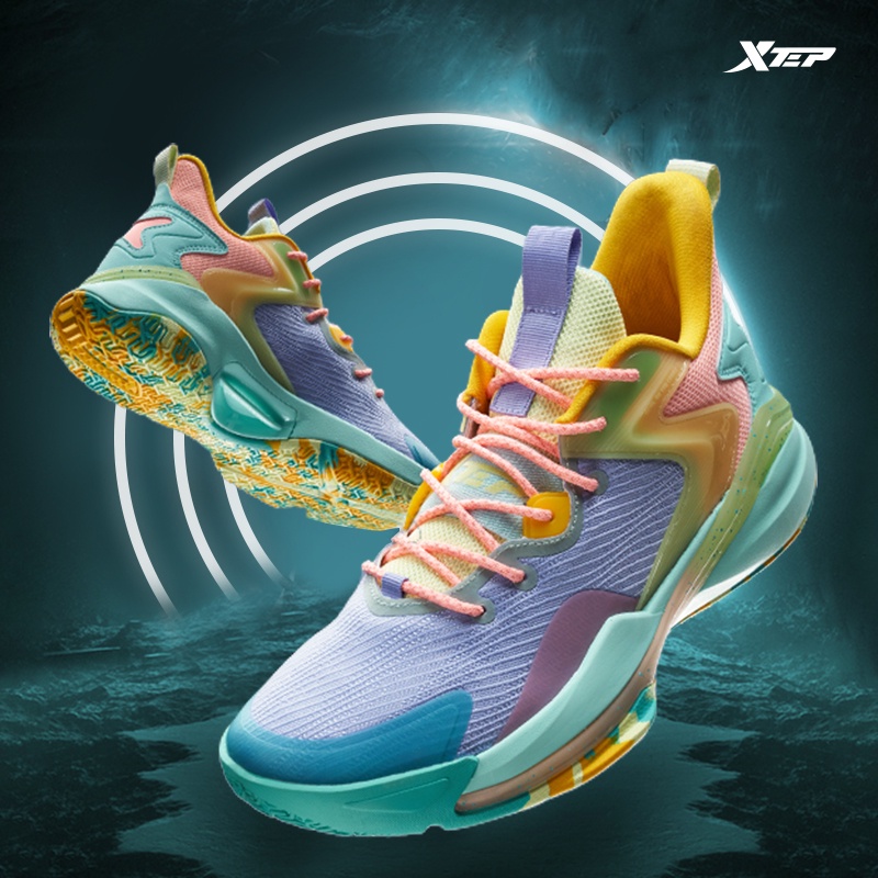 Xtep Jeremy Lin MOLING Men Basketball Shoes Breathable ShockAbsorbing WearResistant LowTop