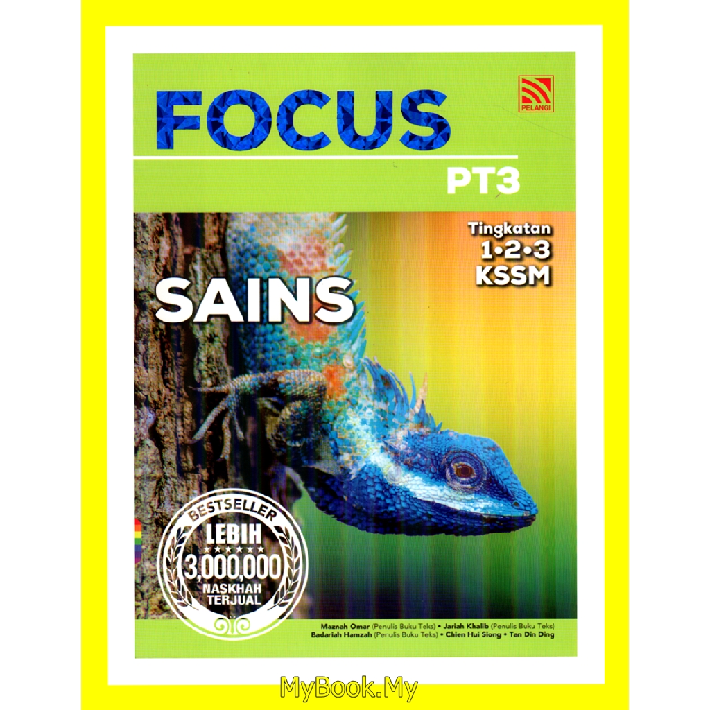 Myb Buku Rujukan Nota Focus Pt3 Tingkatan 1 2 3 Kssm Sains Pelangi Shopee Malaysia