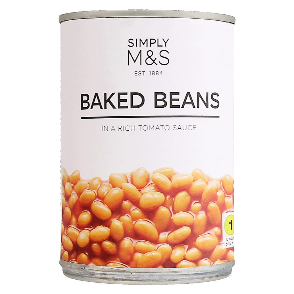 M&S Baked Beans (410g) Shopee Malaysia