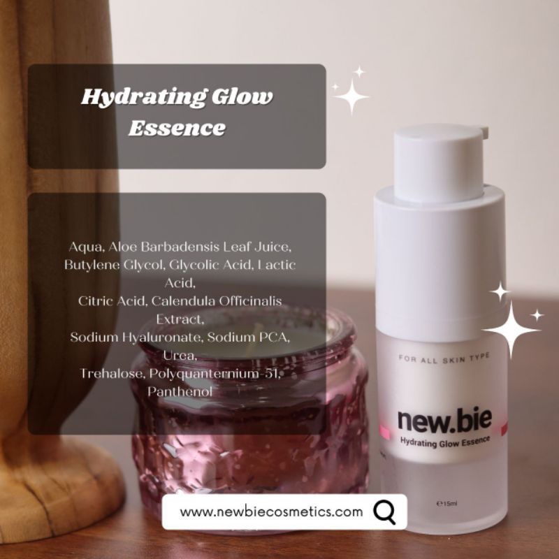 AHA BHA HYDRATION GLOW ESSENCE Chemical Exfoliator has lactic glycolic