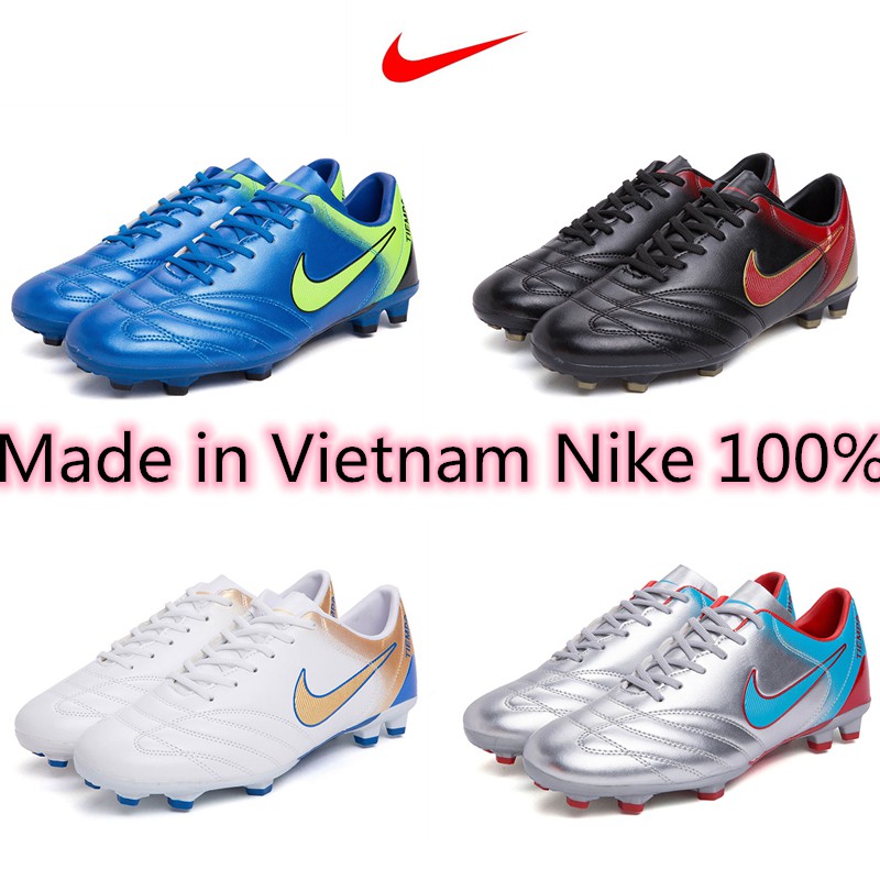 Nike TIEMPO-X 36 36-45 Unisex Men Kids Football Boots Professional  Breathable Outdoor FG Soccer Shoes | Shopee Malaysia
