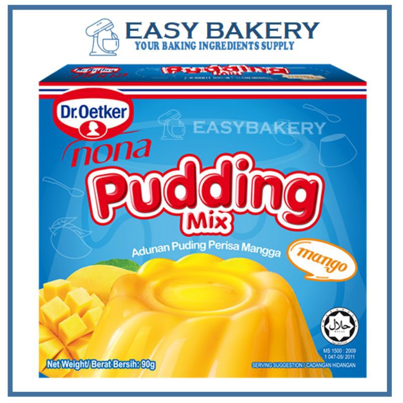 Halal Pudding Mix Serbuk Puding Premix 90g Shopee Malaysia