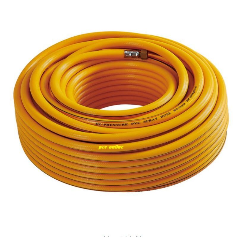 PVC REINFORCE AIR HOSE 3/8" (8.5MM) High Pressure Spray Hose (For Air