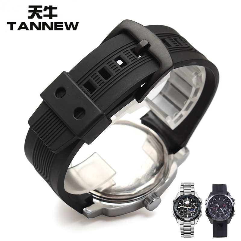 casio rubber watch bands