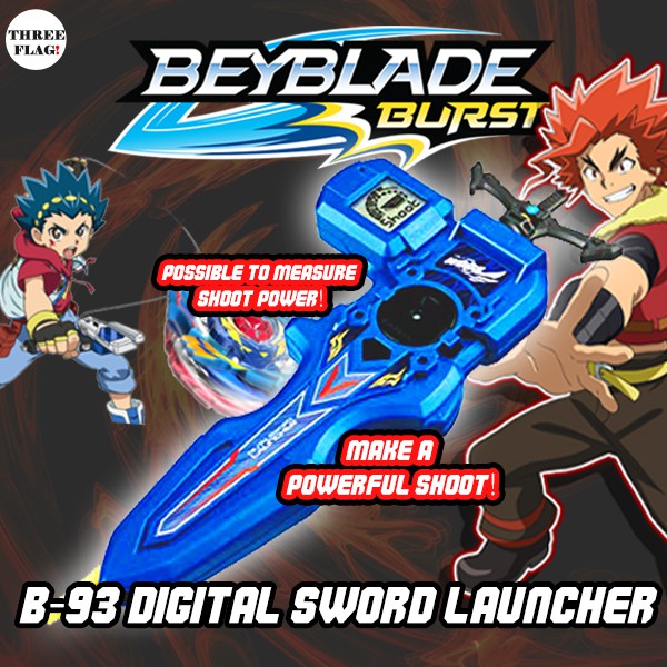 digital sword launcher beyblade burst