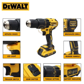 DEWALT [ DCD7781D2-B1 ] - 20V Brushless Cordless Hammer Drill ( BARE ...