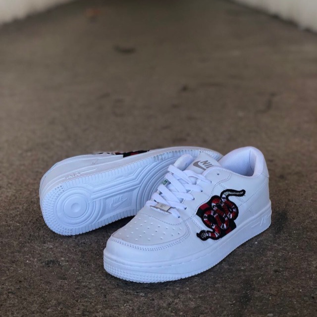 nike air force x gucci