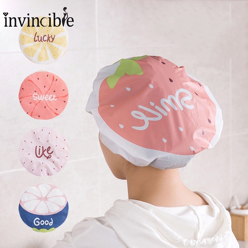 trendy shower cap