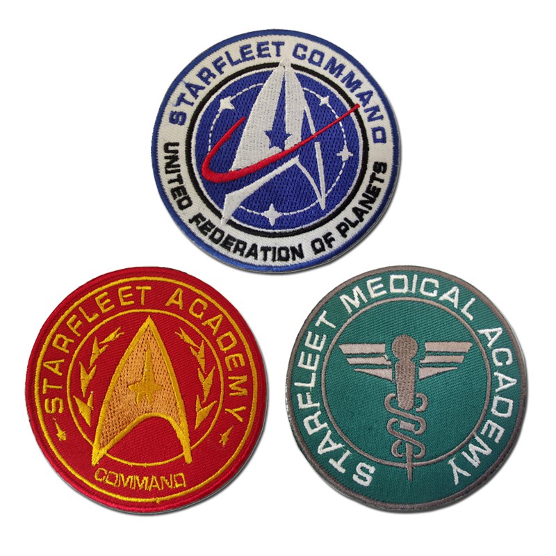 Star Trek Interstellar Marines Embroidered patch logo Full Velcro Cloth ...