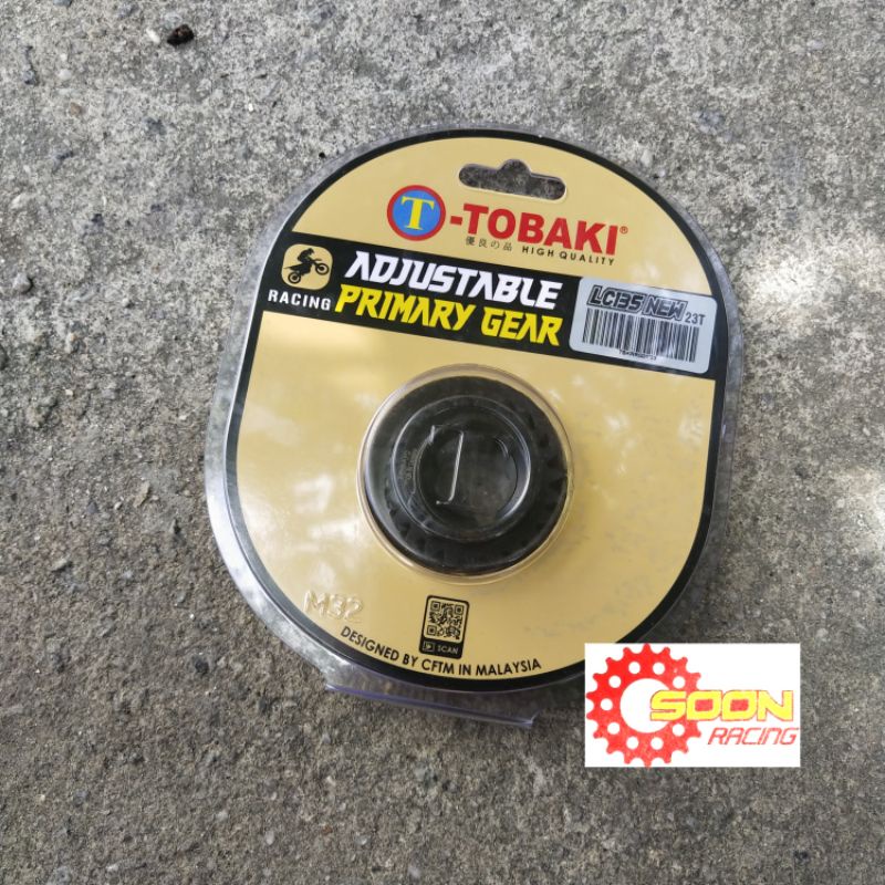 Y15ZR TOBAKI ADJUSTABLE PRIMARY GEAR SILENT GEAR 22T 23T 24T Shopee