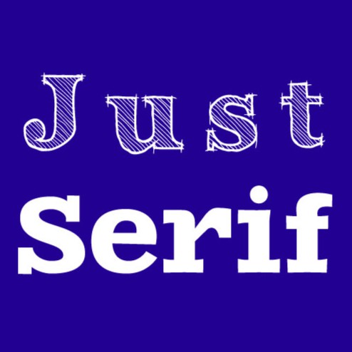 Justserif store logo