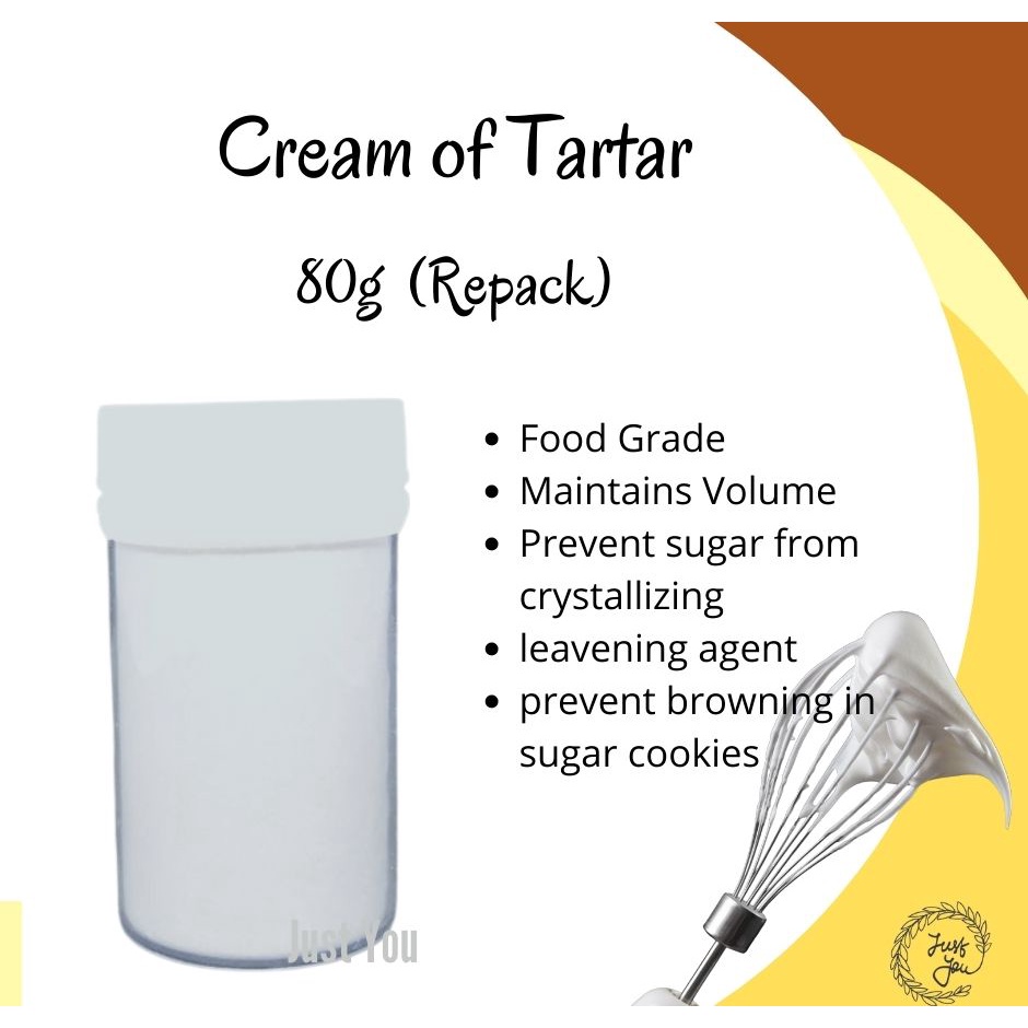 Cream of Tartar (Food Grade) 80g Shopee Malaysia