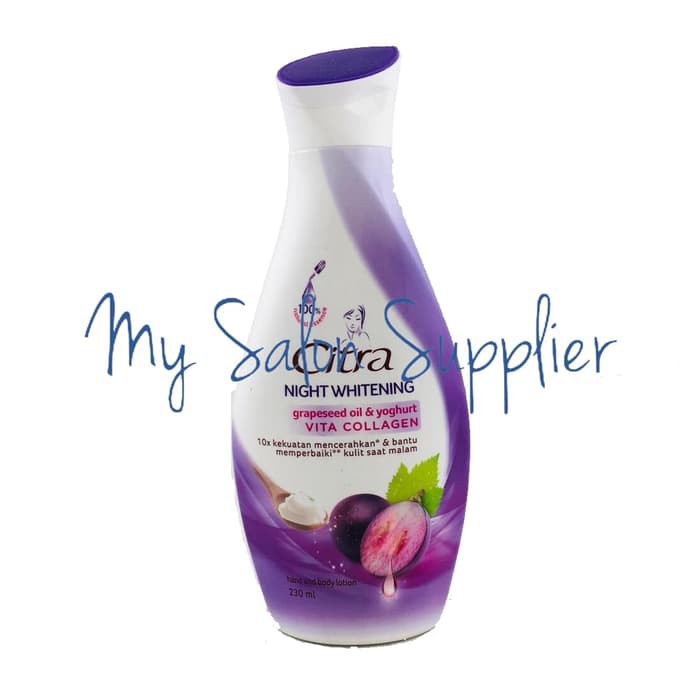 body lotion night whitening