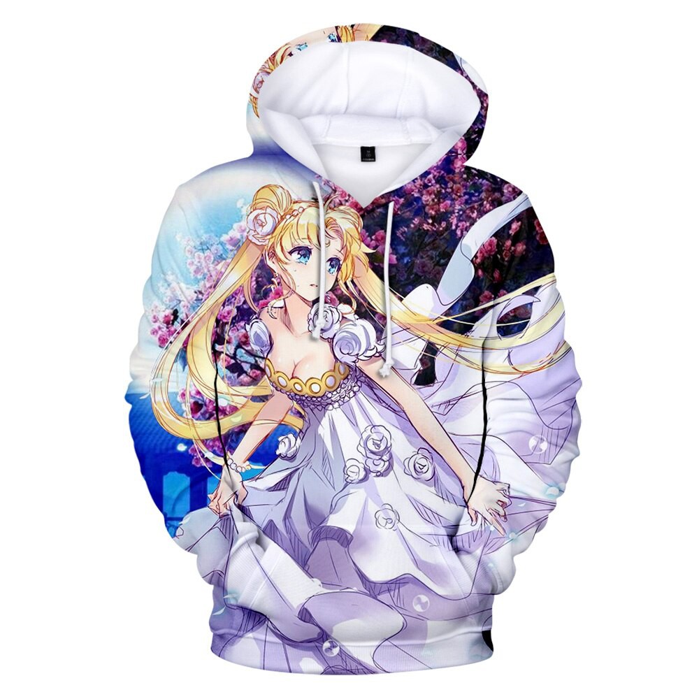 sailor moon hoodie mens