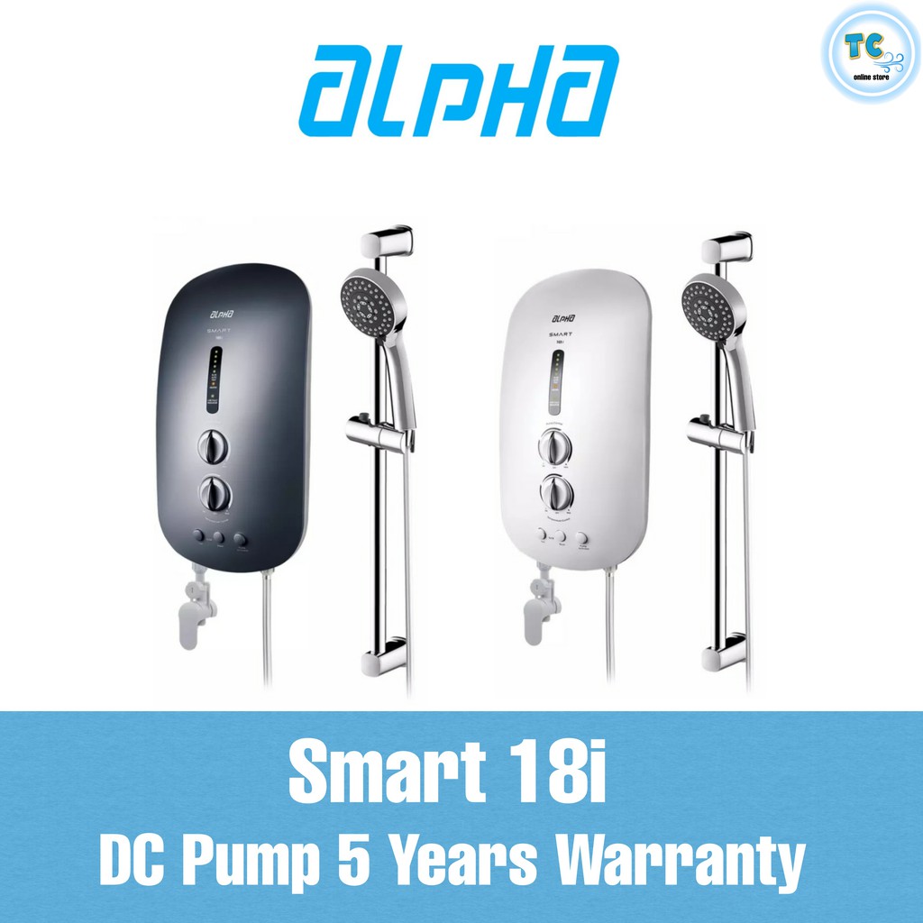 Alpha Smart 18i Instant Water Heater DC Pump Shopee Malaysia
