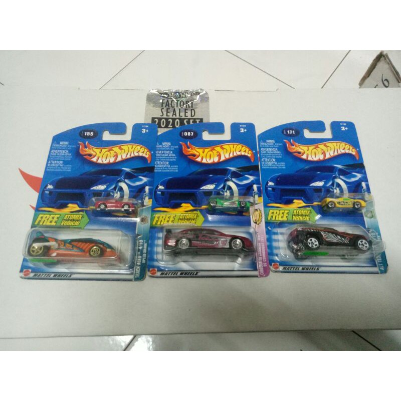 Hot Wheels ATOMIC VEHICLE SPEED SHARK SS COMMODORE (VT) JEEPSTER ...