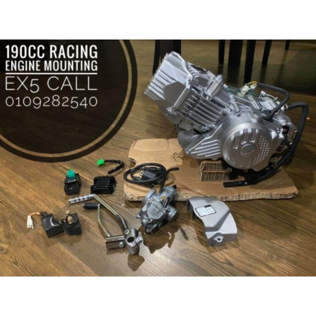 Enjin 190cc Daytona Ex5 C70 C90 Wave 110 Kriss 100 Ex5 Class Sym 110 Demak 110 Zongshen Shopee Malaysia
