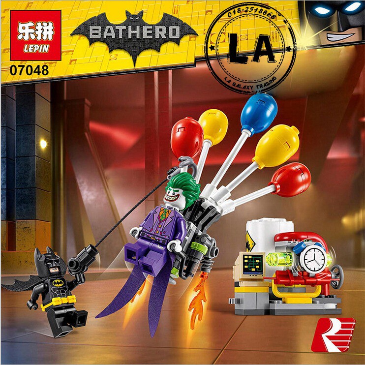 LEPIN 07048 Batman Movie The Joker Balloon Escape(Lego Compatible) | Shopee  Malaysia