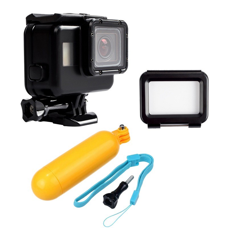 GoPro Hero 7 6 5 Black 45m Waterproof Case With Touch Backdoor Free