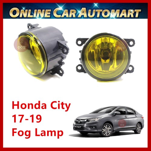Honda City 2017-Present Car Fog Lamp/Fog Light 2pcs OEM Replacement Part