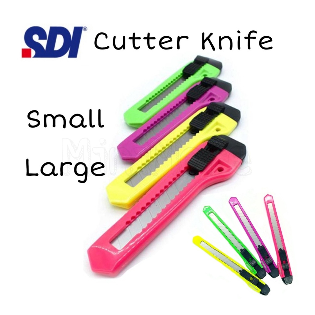 (MiniMore) SDI Cutter Knife Small / Large Shopee Malaysia