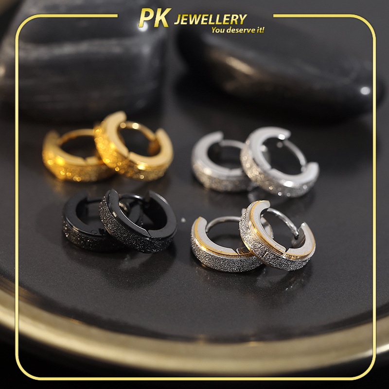 Earrings earing emas korea 916 anting perempuan men earring women earring earrings korean korea earing anting lelaki 耳环