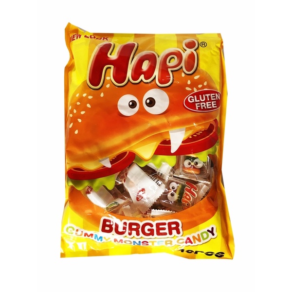 Twinfish Hapi Burger Gummy Candy (40pcs) | Shopee Malaysia