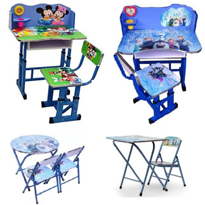 mickey mouse folding table and chairs