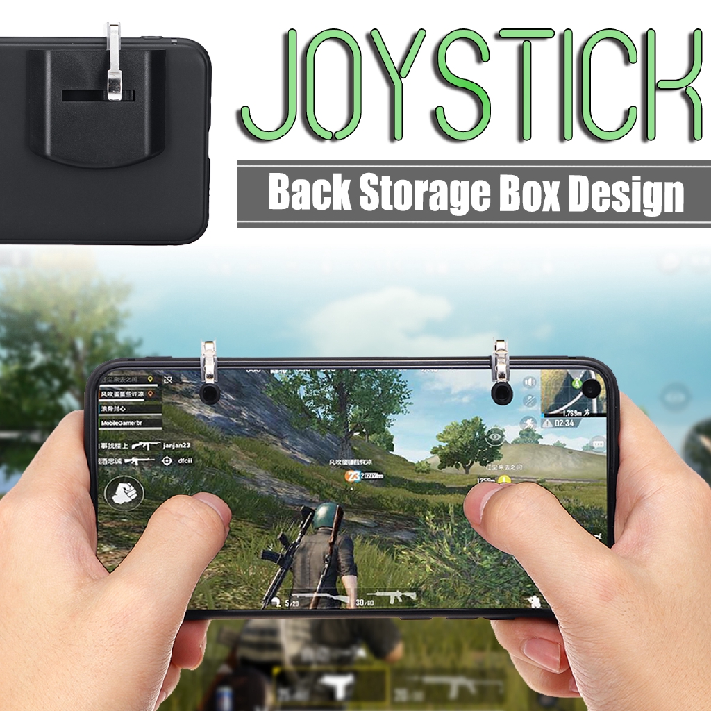 Phone Joystick Shooter Trigger Fire Button Controller Game for PUBG Android  IOS - 
