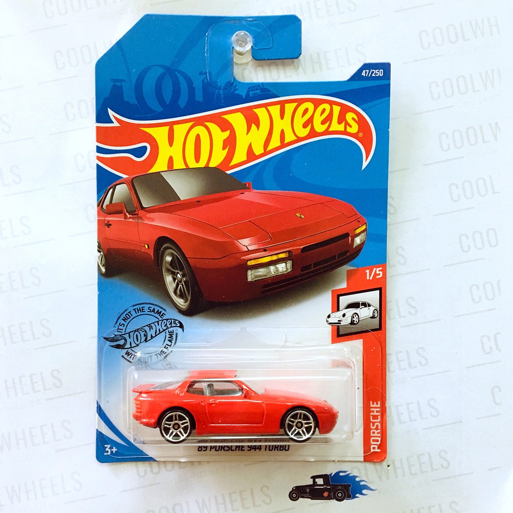 Hot Wheels 2020 89 Porsche 944 Turbo Red Shopee Malaysia