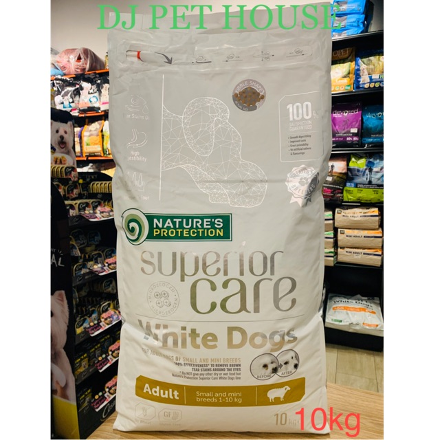 nature's protection superior care white dogs