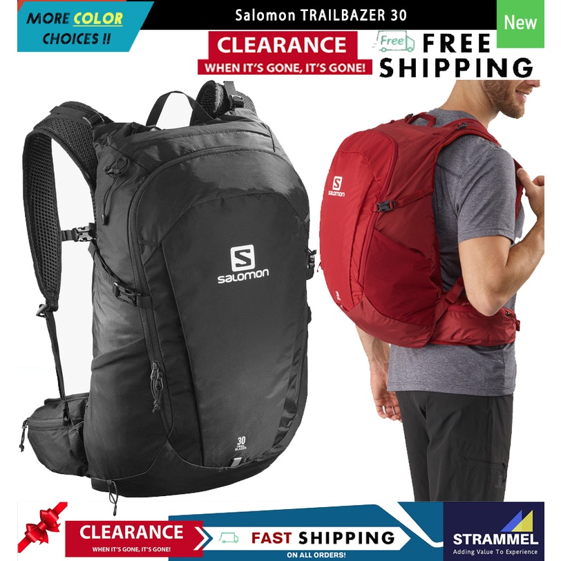 [100% Authentic] Salomon TRAILBLAZER 30 20 10 Litre Backpack For Hiking
