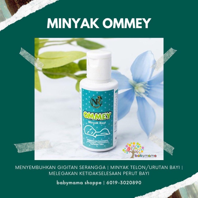 Ready Stock Minyak Ommey Minyak Bayi Nr Minyak Nr Minyak Nona Roguy Shopee Malaysia