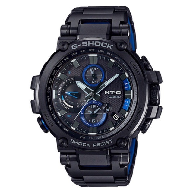 Casio G Shock Mtg B1000bd 1a Black S Steel Sapphire Glass Shopee Malaysia