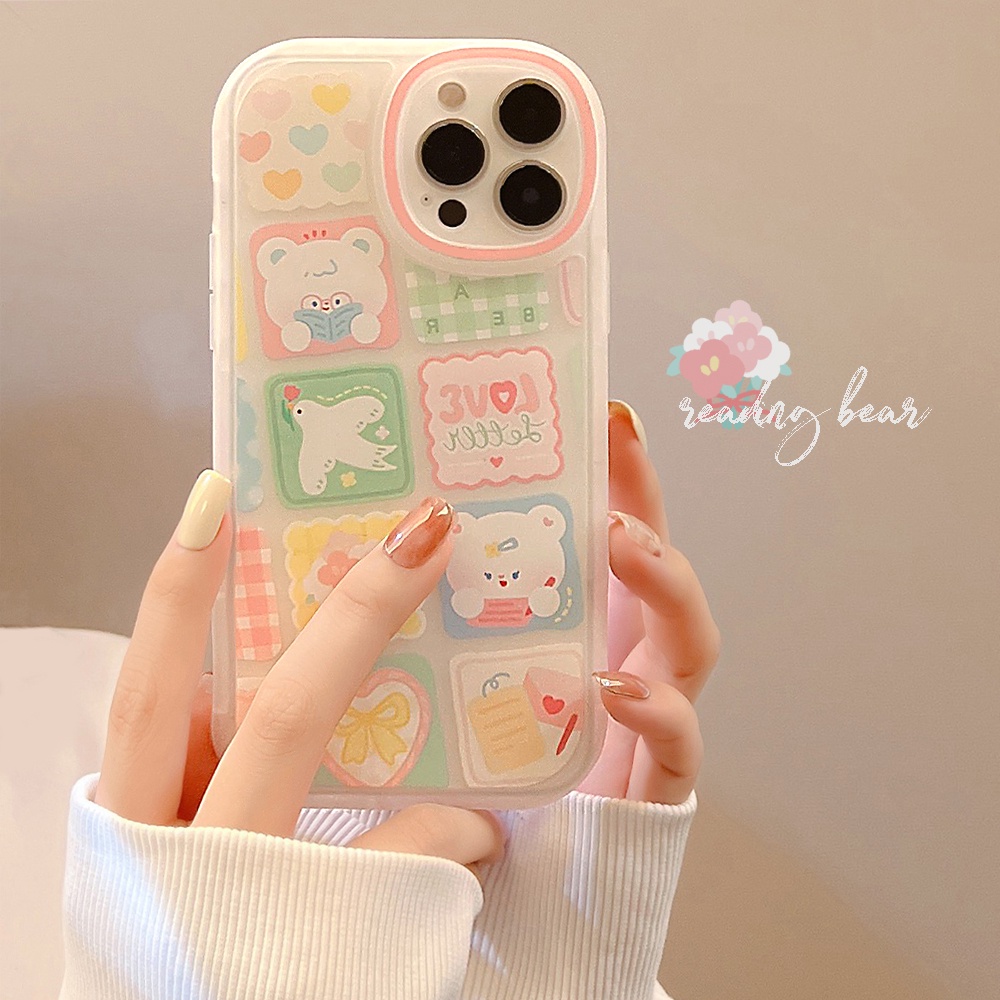 Girly Cute Cartoon Phone Case for iPhone 14 13 Pro Max 11 Xr 12 mini Xs Max  7 8 Plus 7Plus Bunny Transparent Soft Case | Shopee Malaysia