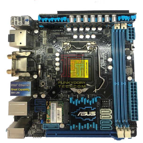 Asus P8Z77I Deluxe Mini ITX LGA1155 Motherboard include I/O shield (1 week warranty) Shopee