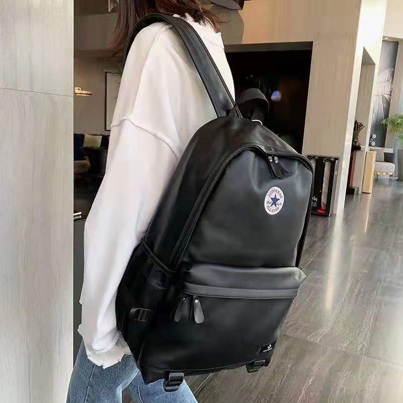 Converse PU Leather Backpack*4233 Shopee Malaysia