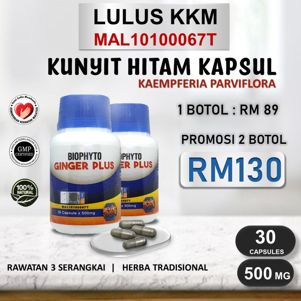 Buy Orginal Halia Hitam Lulus Kkm 2 Unit Seetracker Malaysia