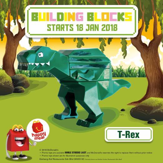 mcdonalds happy meal building blocks