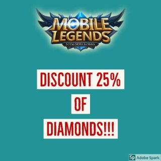 Mobile Legends 1163|1446|2397|2976|4464|6042|7502 Diamond ... - 